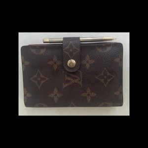 Louis Vuitton LV monogram small wallet/agenda